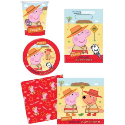 Peppa Pig 40 Pc Party Pack - Click Image to Close